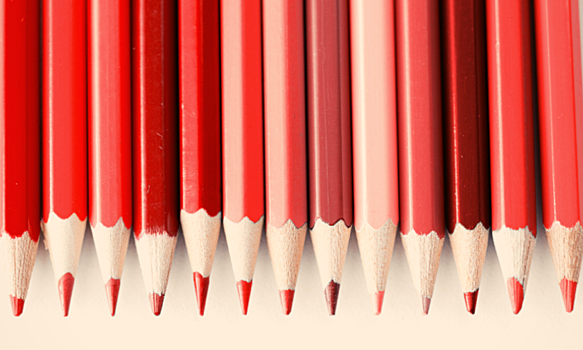 red pencils illustrating editing including developmental editing