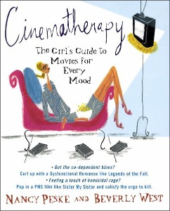Cinematherapy book jacket illustrating the idea that it's important to be true to your vision as an author.