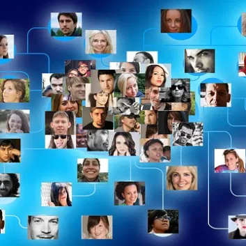 images of faces to illustrate building an author platform