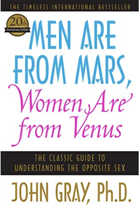 Men Are from Mars Women Are from Venus book jacket